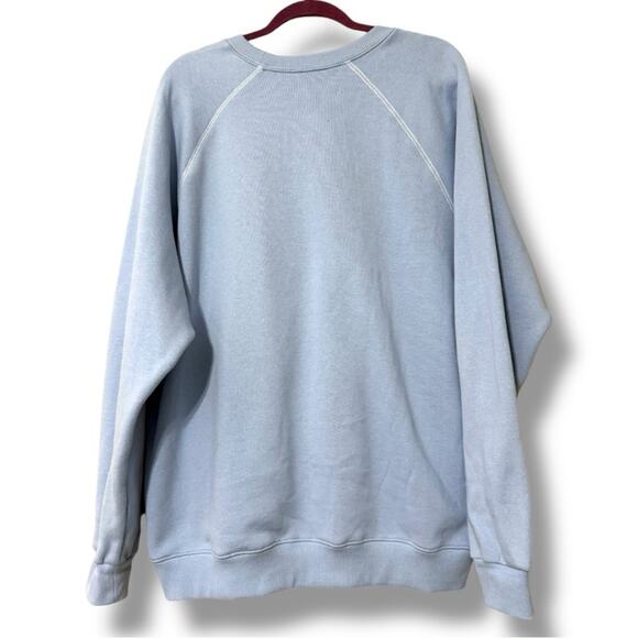 Walt Disney World pullover Sweater Adult sz XL Blue Mickey Mouse Standing Parks - Picture 11 of 13
